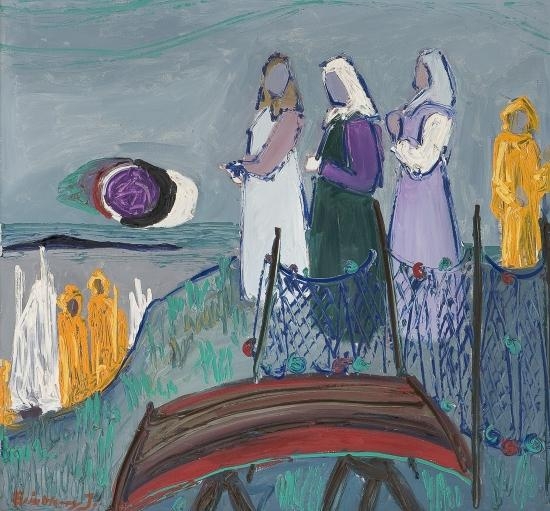 Home from fishing by Erik Harry Johannessen