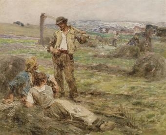 Repos pendant la fenaison