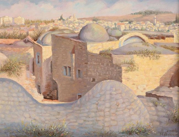 The Jewish Quarter by Jacob Eisenberg