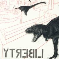 Enrique Chagoya's YTREBIL at Galeria de La Raza