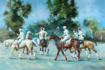Polo match - Paul Hickman