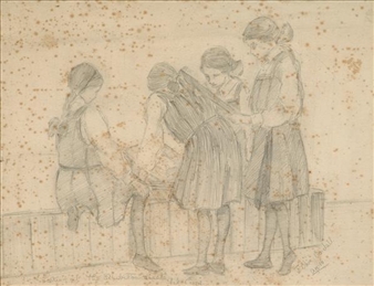 Looking at the exhibition sheets - J. Olive Cundall