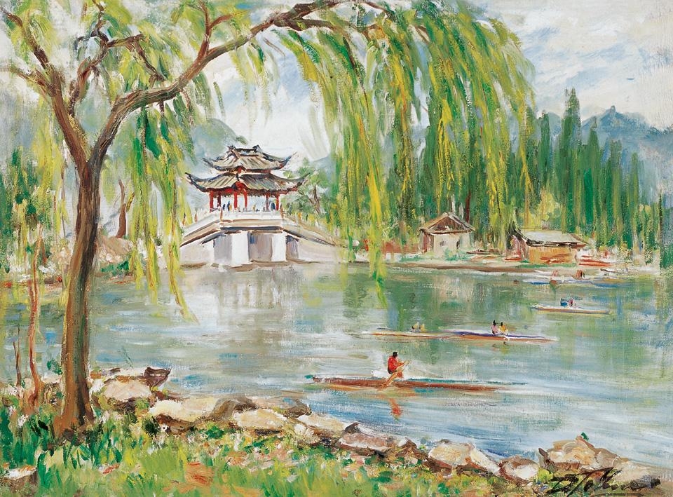 Lin Dachuan | The West Lake of Hangzhou | MutualArt