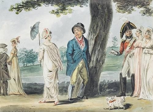 2 WORKS: An illustration to the songsheet 'Lunnun is the Devil' by George Cruikshank