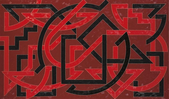 Pharsalia by Valerie Jaudon, 1985