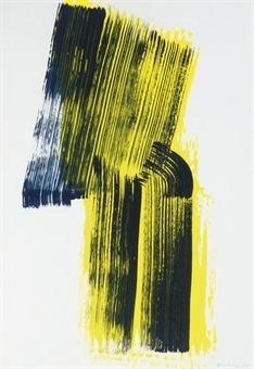 Untitled by Hans Hartung, 1974