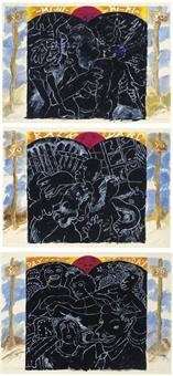 Yo Sign; Yo Yard?; Yo Marriage by Robert Colescott, 1996