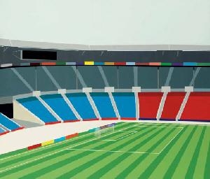 Untitled (Stadium) by Brian Alfred, 2000