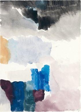 Artwork by Mario Decleva, Untitled, Made of watercolour on paper