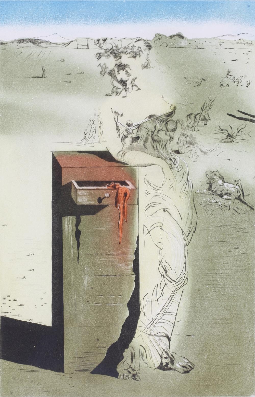 TIROIR SURREALISTE by Salvador Dalí