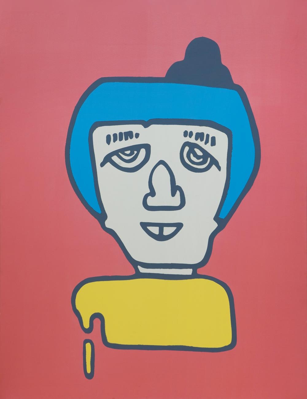 Artwork by Hsiao Chu-fang, A Drop, Made of acrylic on canvas