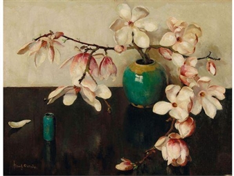 Magnolias - Frans Oerder