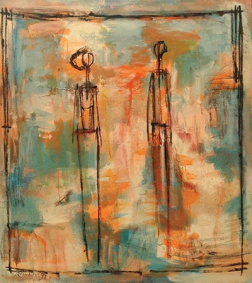 Walking Figures by David Rankin, 1997