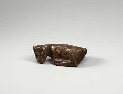 LIEGENDE KUH (LYING COW) by Ewald Mataré, 1945