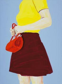 "Handtaschentragen". by Cornelius Völker, 1999