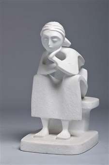 Sitting Woman - Choi Jongtae