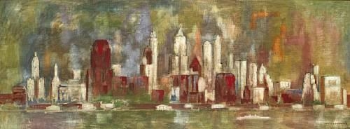 Manhattan by Louis Lozowick