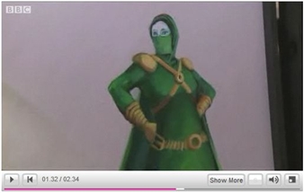 Video: Pakistani artist paints positive image of Muslim women