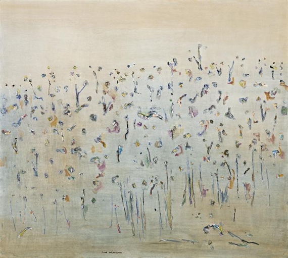 Hillside at Lysterfield II by Fred Williams, 1967