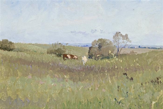 Unploughed Field by Elioth Gruner, 1916