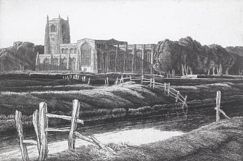 Tattershall Cathedral (Comstock 44) by Frederick Landseer Maur Griggs, 1930