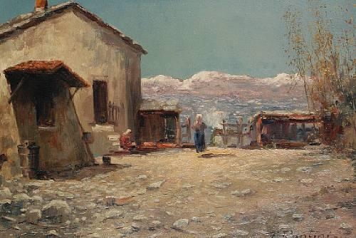 Ferruccio Rontini | Mountain Village | MutualArt