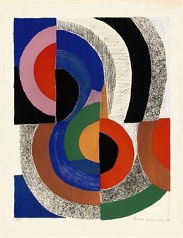 Hypocampe by Sonia Delaunay, 1971