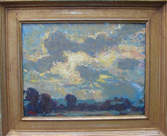 "Clouds and Sun #1" by David Hahn