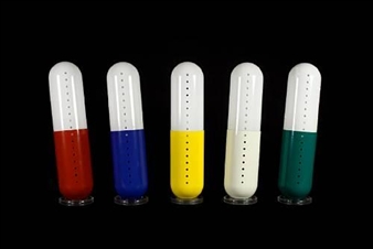 a set of five 'Pillola' lamps - Cesare Casati