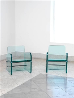 a pair of 'EA46' chairs - Elin Raaberg Nielsen