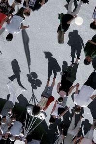 Julia Kissina: Shadows Cast  People - Pobeda Gallery