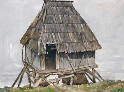 Water Mills by Leopold Hauer, 1976