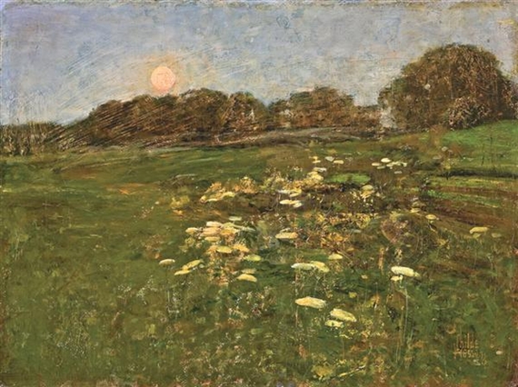 "New England Sunrise" by Childe Hassam, 1886