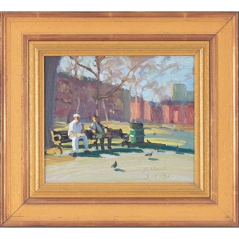 Peter Inglis | Peter Inglis (American, b. 1963) Look Out Hill, Canton ...