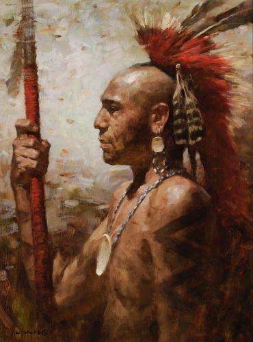 Z.S. Liang | Lakota Warchief | MutualArt
