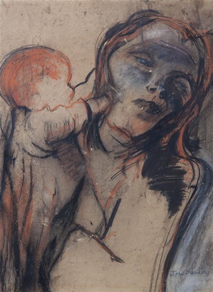 Mother and Child by Joan Kathleen Hardy Eardley