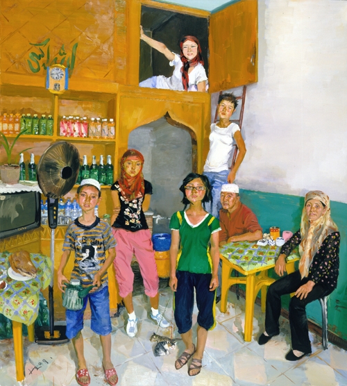 Liu Xiaodong: Yan' Guan Town - Mary Boone Gallery, 24th Street