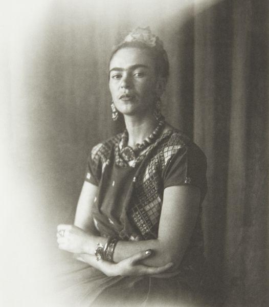 Artwork by Nickolas Muray, Frida (Icon), Made of Platinum print