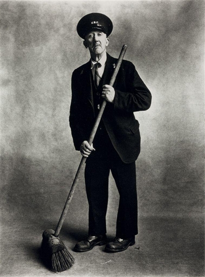 Road Sweeper, London, 1950