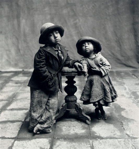 Cuzco Children (Neg. 263), Peru, Dec., 1948