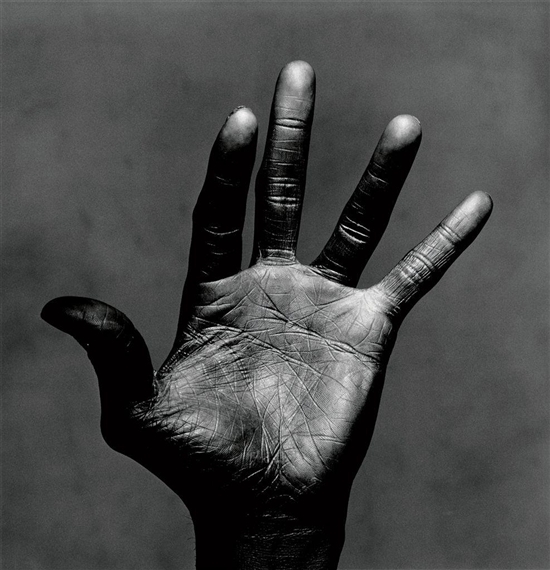 The Palm of Miles Davis (New York), 1986