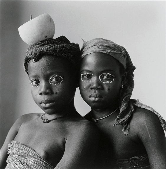 Irving Penn | Pila Pila Sisters, Dahomey, 1967 (1974) | MutualArt