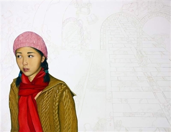 SAINT-GERMAIN-DES-PRES, FEBRUARY 2001- "A MATTER OF COMPLICATION" - Roselina Hung