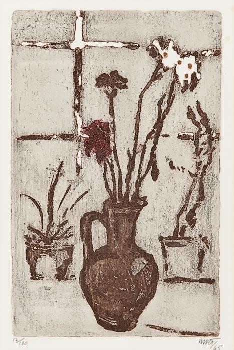 Artwork by Margaret Kroch-Frishman, Untitled (4), Made of etchings with aquatint printed in colours