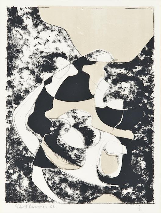 Artwork by Robert Brennan, Untitled, Made of lithograph in colours