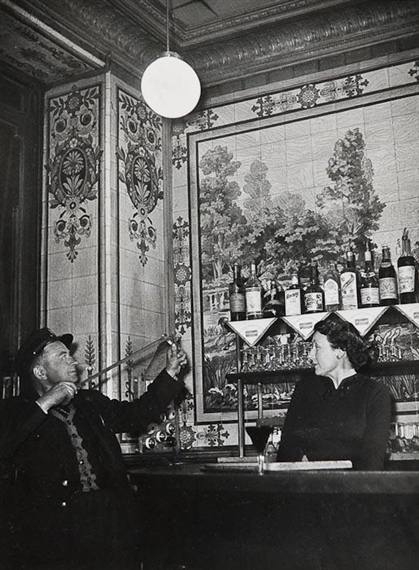 The bistro by Robert Doisneau, circa 1950