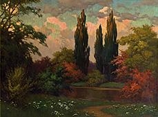 Aulandschaft by Anton Filkuka