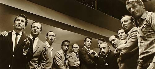 Cast of Oceans Eleven by Sid Avery, taken in 1960