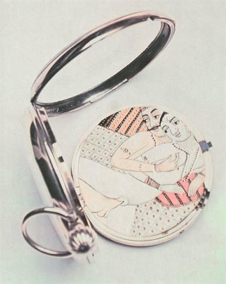 Pocket watch by Jiří Kolář, 1980