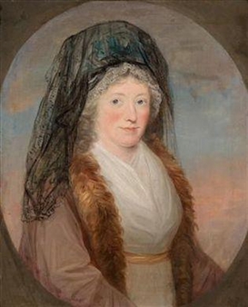 Portrait of a lady - Agustín Esteve